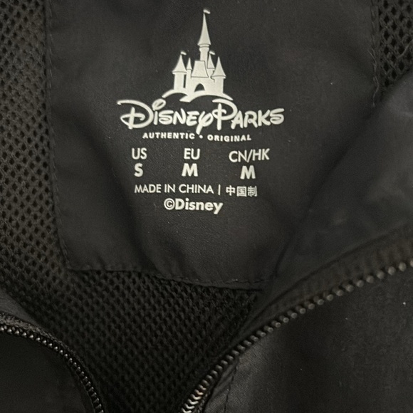 Disneyworld Minnie Mouse raincoat, womens size small. Black and turquoise. - Picture 5 of 9